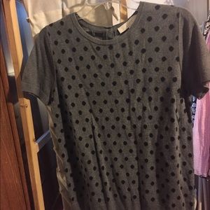 Short sleeve sweater